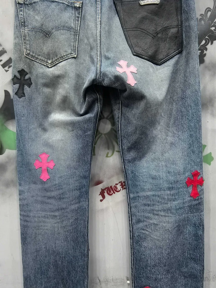 Джинсы Chrome Hearts x Levi's Vintage 501