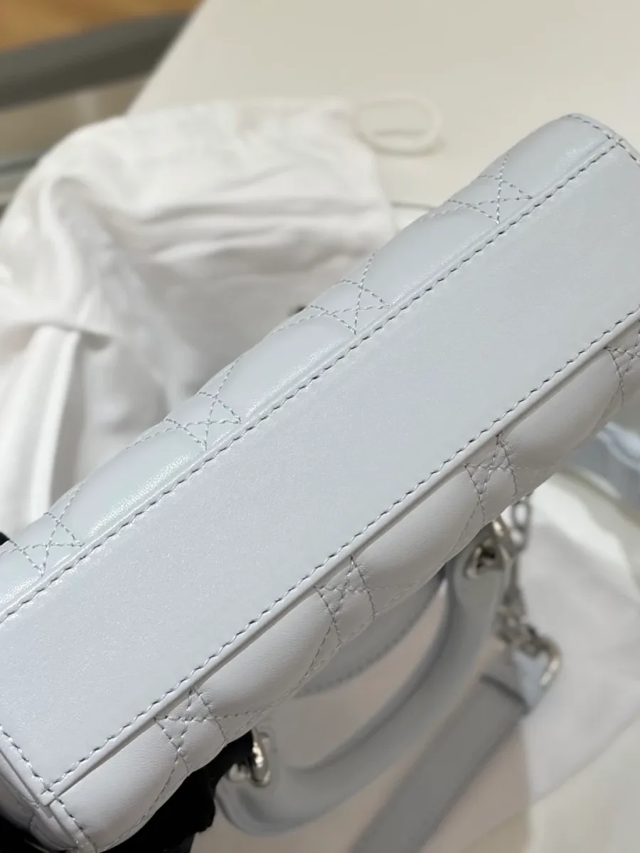 Нижняя часть сумки Dior Lady D-Joy 19 со стеганым узором Cannage