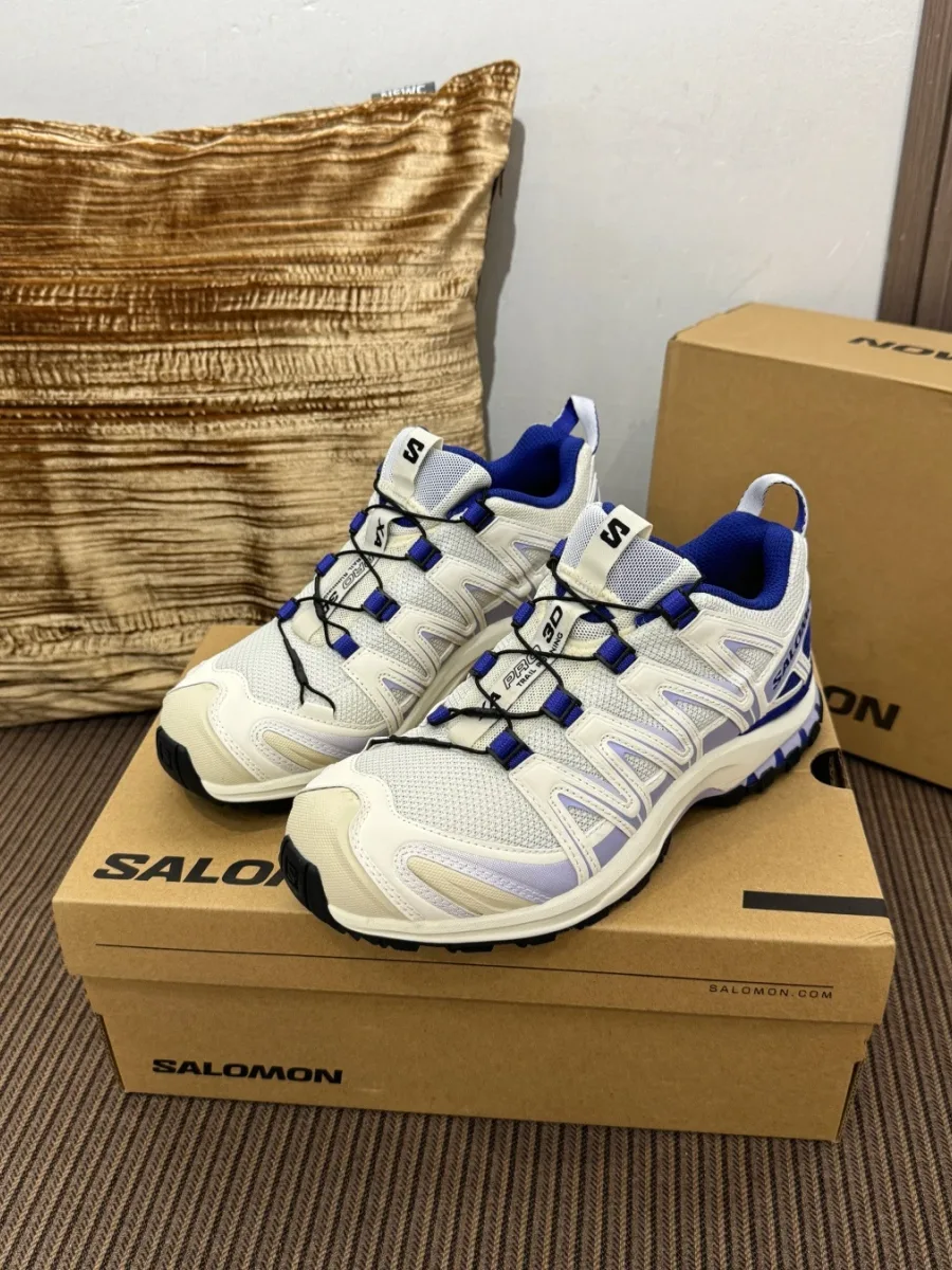 Кроссовки Salomon XA PRO 3D с системой быстрой шнуровки, вид сбоку
