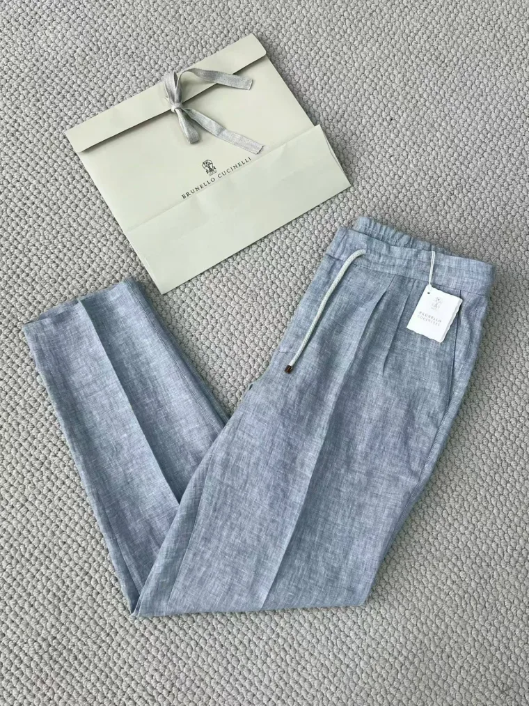 Brunello Cucinelli Льняные брюки