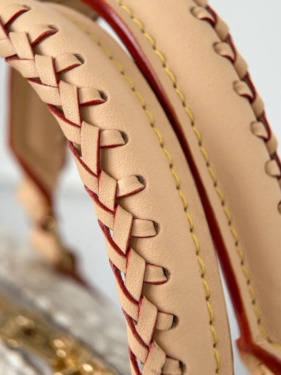 Плетеные кожаные ручки сумки Louis Vuitton Speedy 30