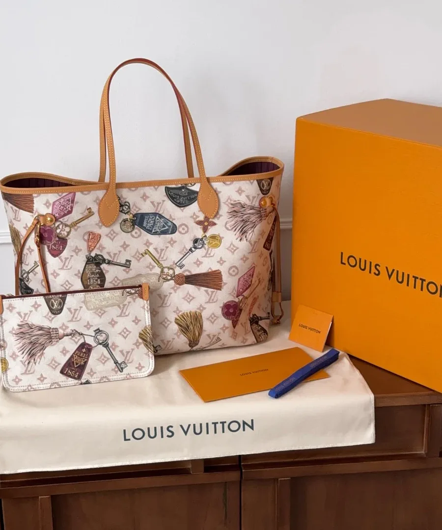Сумка Louis Vuitton Neverfull GM с косметичкой, пыльником и фирменной коробкой