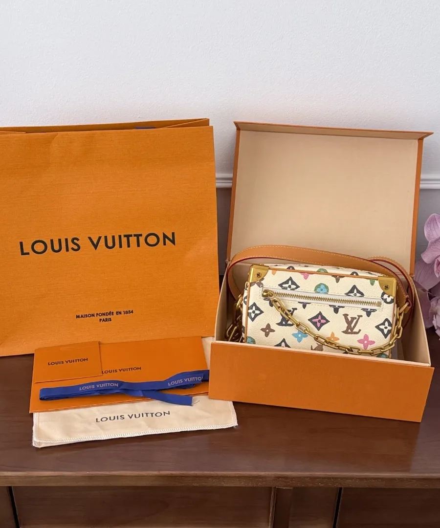 Сумка Louis Vuitton Mini Soft Trunk в комплекте с коробкой и пакетом