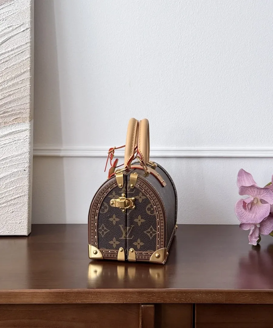 Сумка-сундук Louis Vuitton Speedy Trunk, вид сбоку