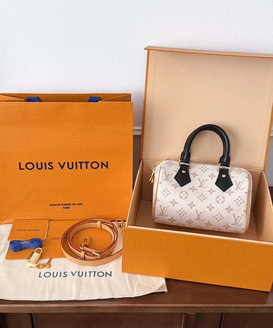 Сумка Louis Vuitton Speedy 20 в фирменной коробке с пыльником и пакетом