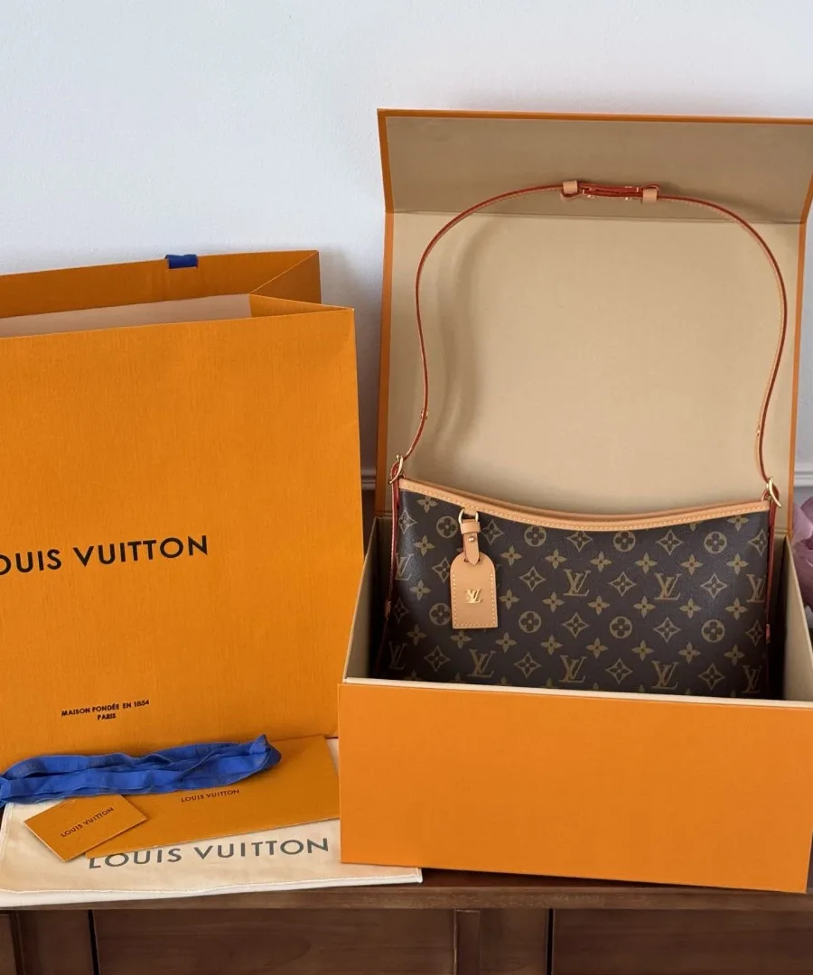 Сумка Louis Vuitton CarryAll Monogram в фирменной коробке с пыльником