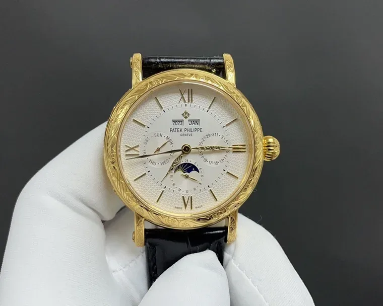 Patek Philippe Мужские часы 5270P-434 с вечным календарём