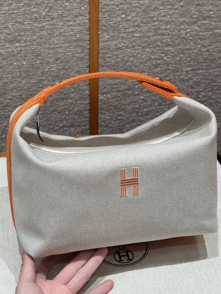 Hermes Косметичка Bride a Brac 25 см All-cotton Orange