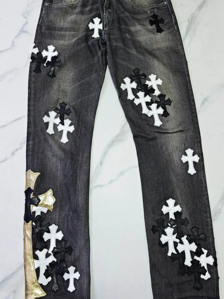 Chrome Hearts Джинсы Custom Remake