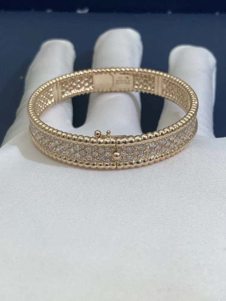 Van Cleef & Arpels Браслет «Полная звезда» из розового золота с бриллиантами