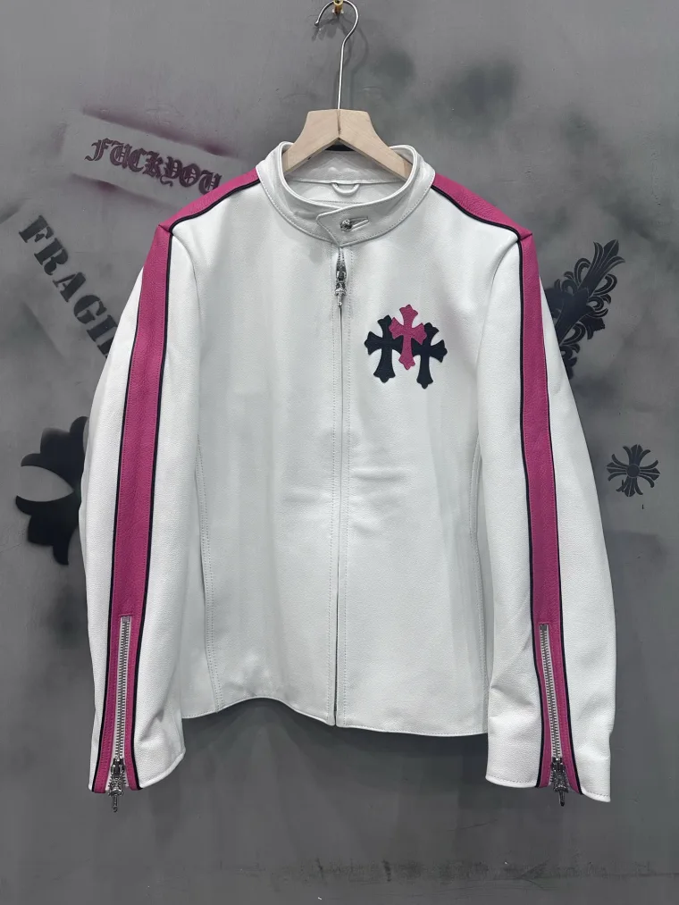 Chrome Hearts кожаная куртка