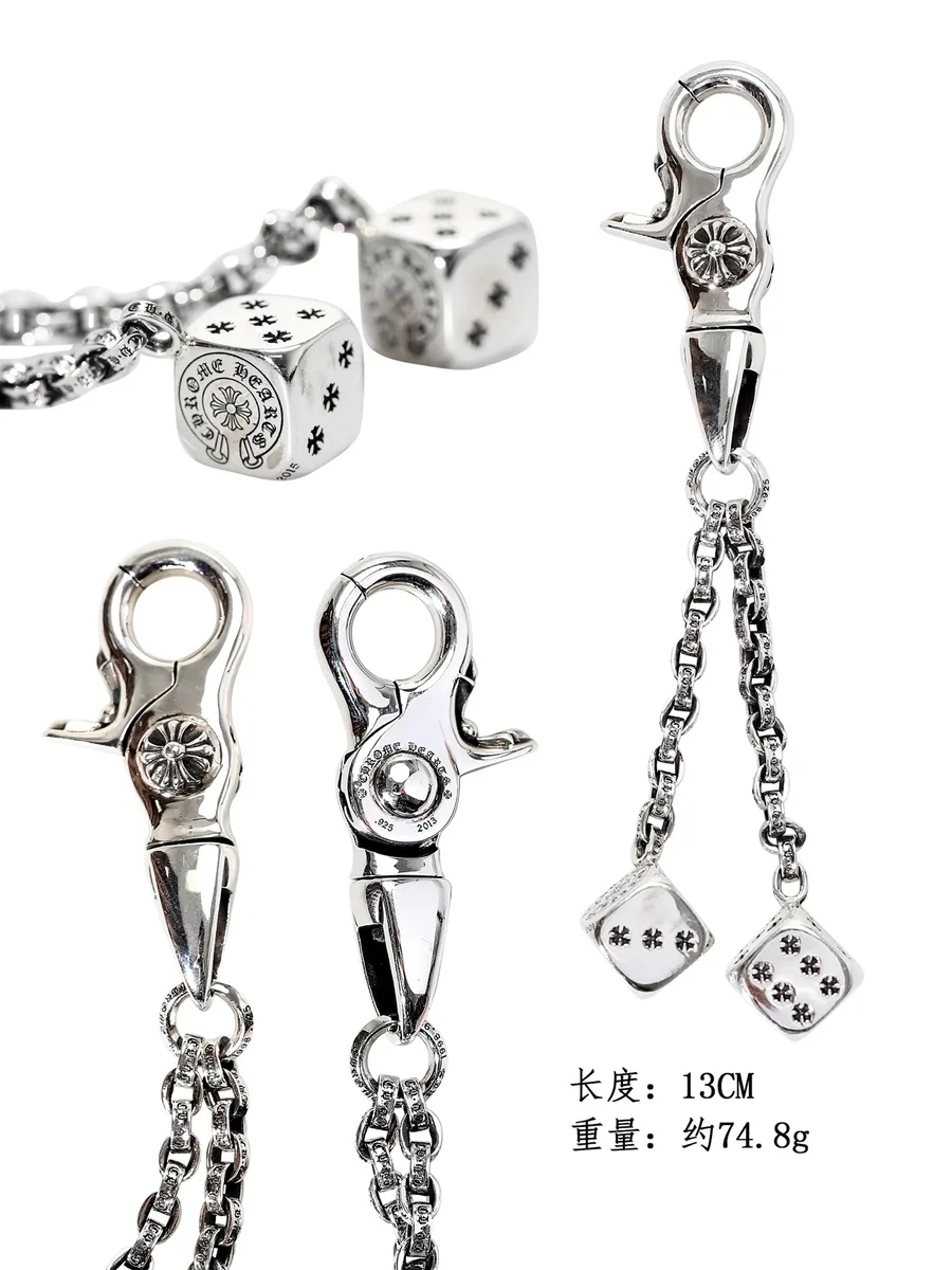 Детали подвески Chrome Hearts Dice и параметры изделия