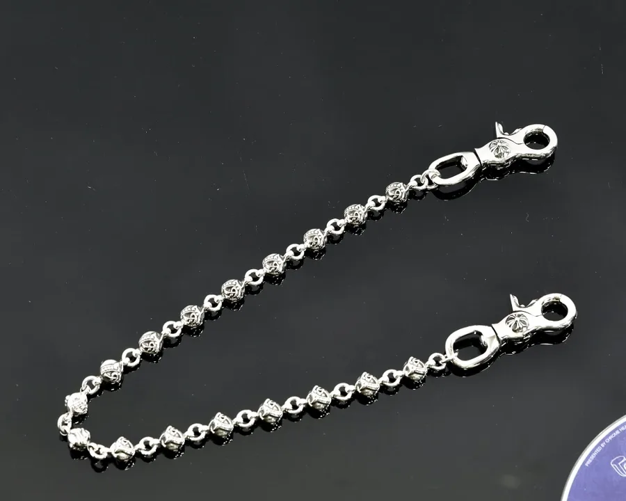 Цепь из серебра 925 пробы, сложенная углом