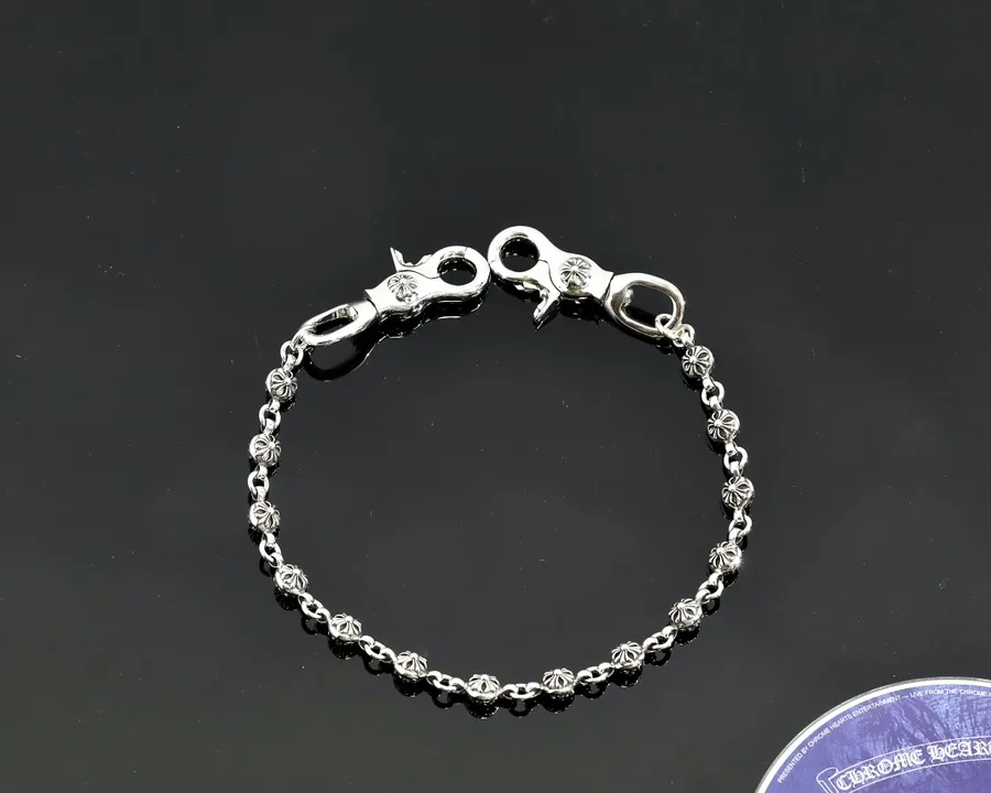 Цепочка для сумки Chrome Hearts, сложенная в круг
