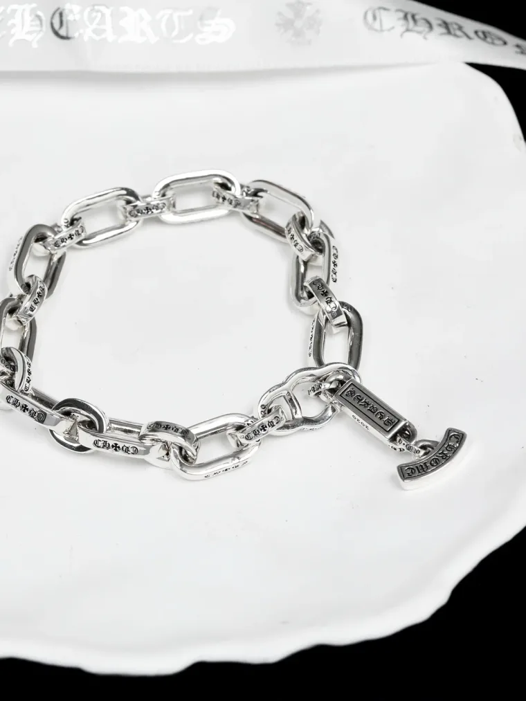 Chrome Hearts Браслет-цепь из серебра 925