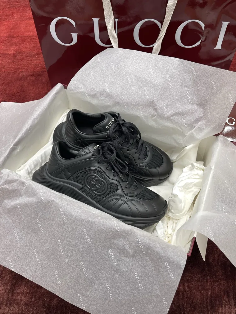 Gucci Ripple Sneaker Черный