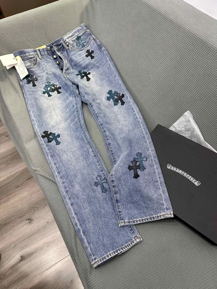 Chrome Hearts Джинсы Chrome Hearts Levi's 501 Cross Patch