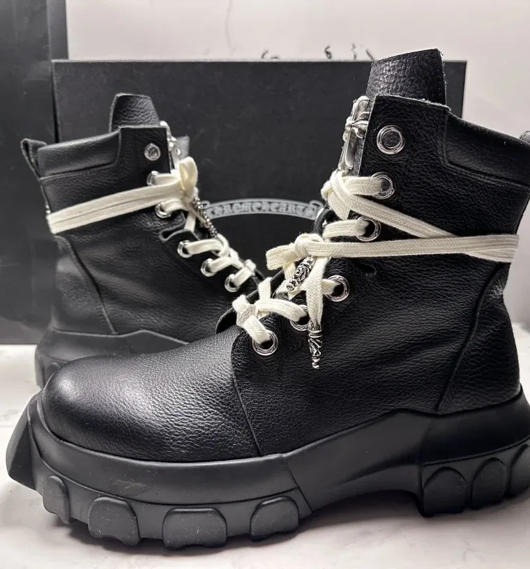Chrome Hearts Ботинки Chrome Hearts x Rick Owens Bozo Tractor