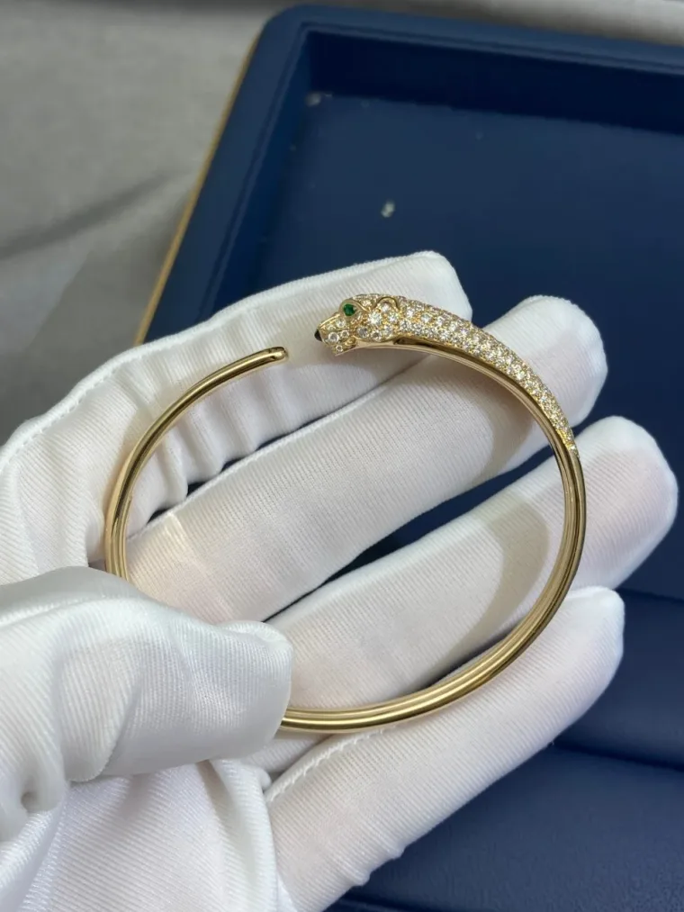Cartier Браслет с пантерой из жёлтого золота 750 пробы
