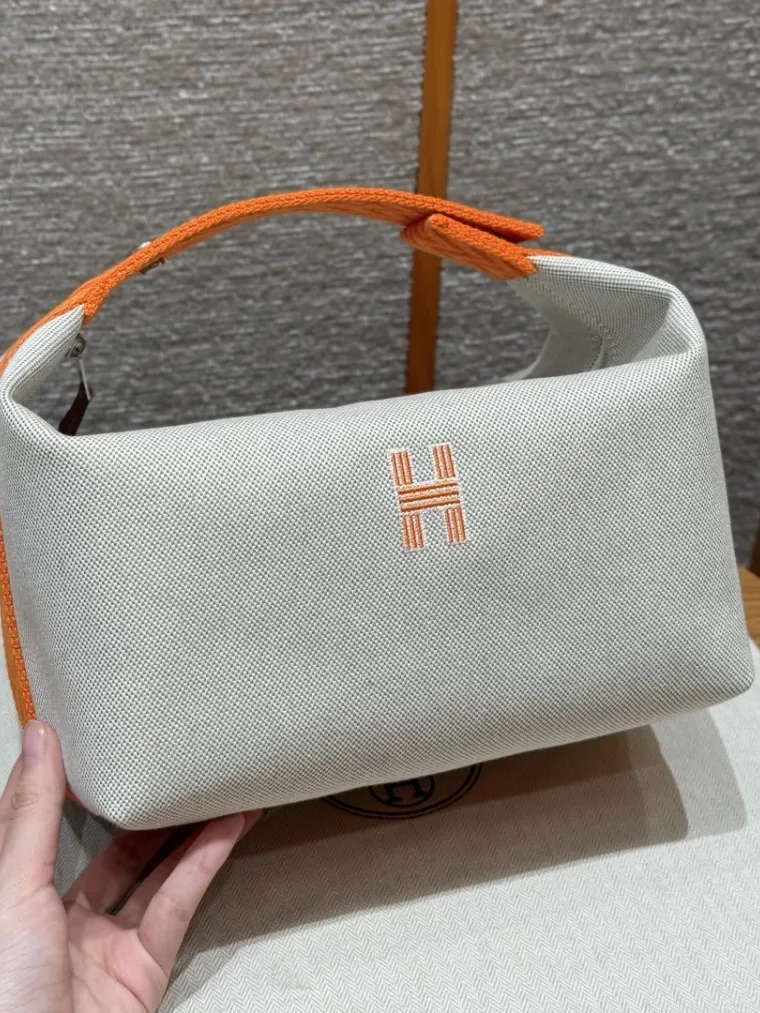 Hermes Косметичка Bride a Brac 25 см All- cotton Orange