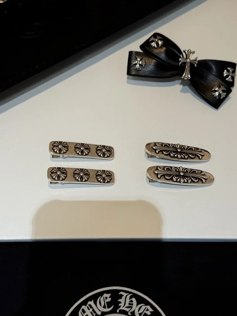 Chrome Hearts Chrome Заколка-автомат